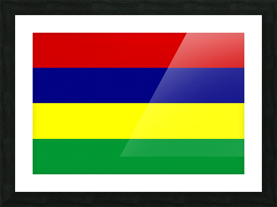Mauritius Picture Frame print