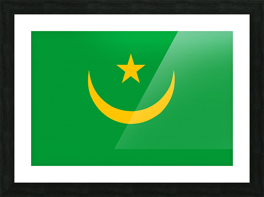 Mauritania Picture Frame print