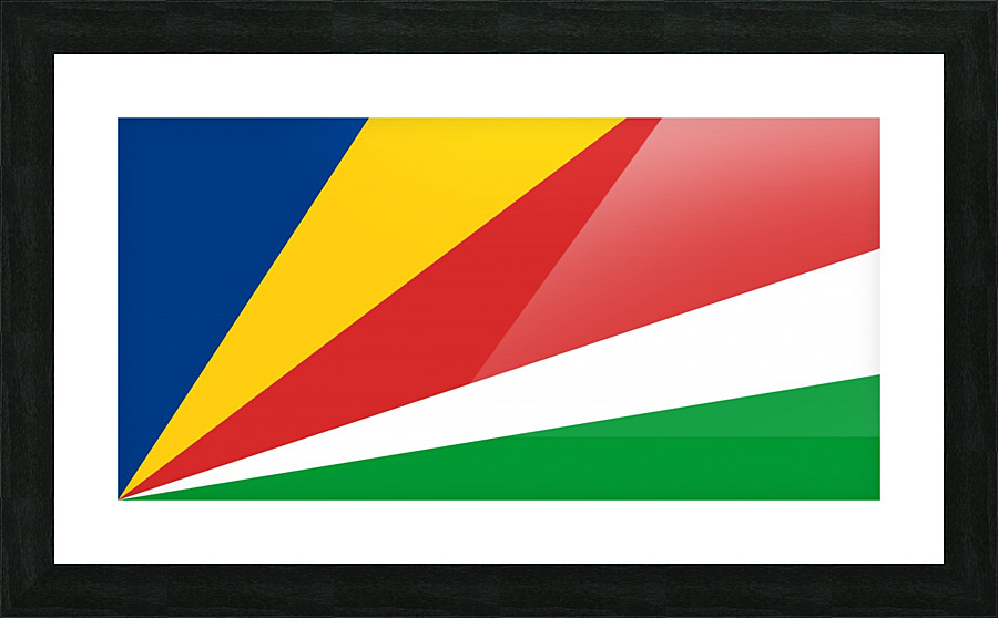 Seychelles Picture Frame print