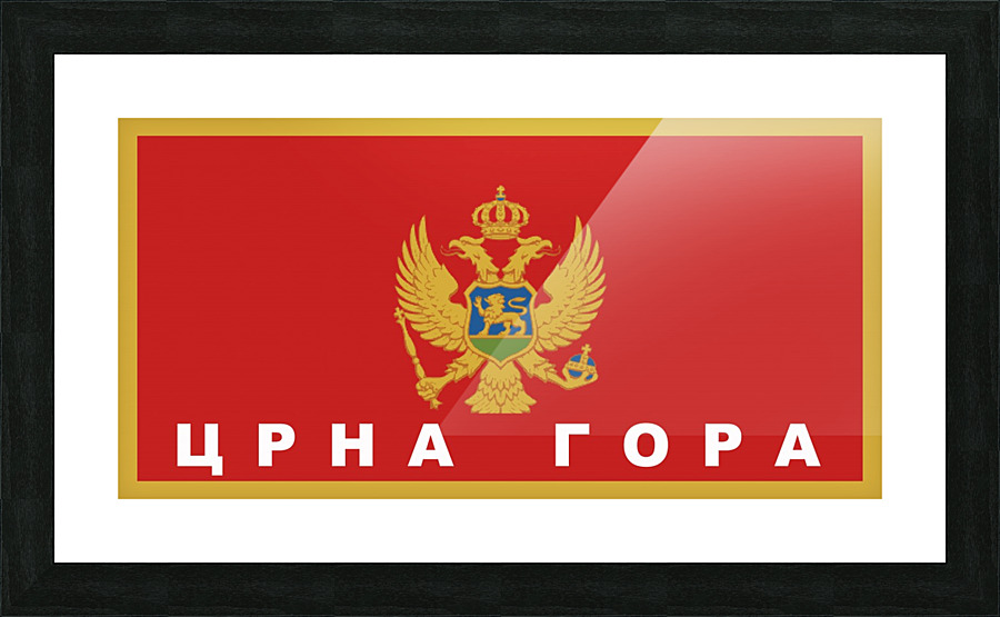 muntenegru Picture Frame print