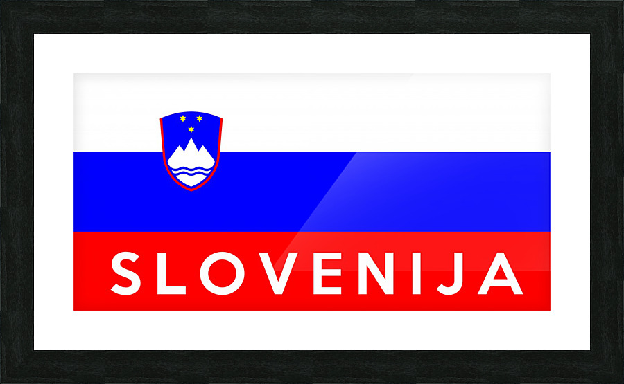 Slovenija Picture Frame print