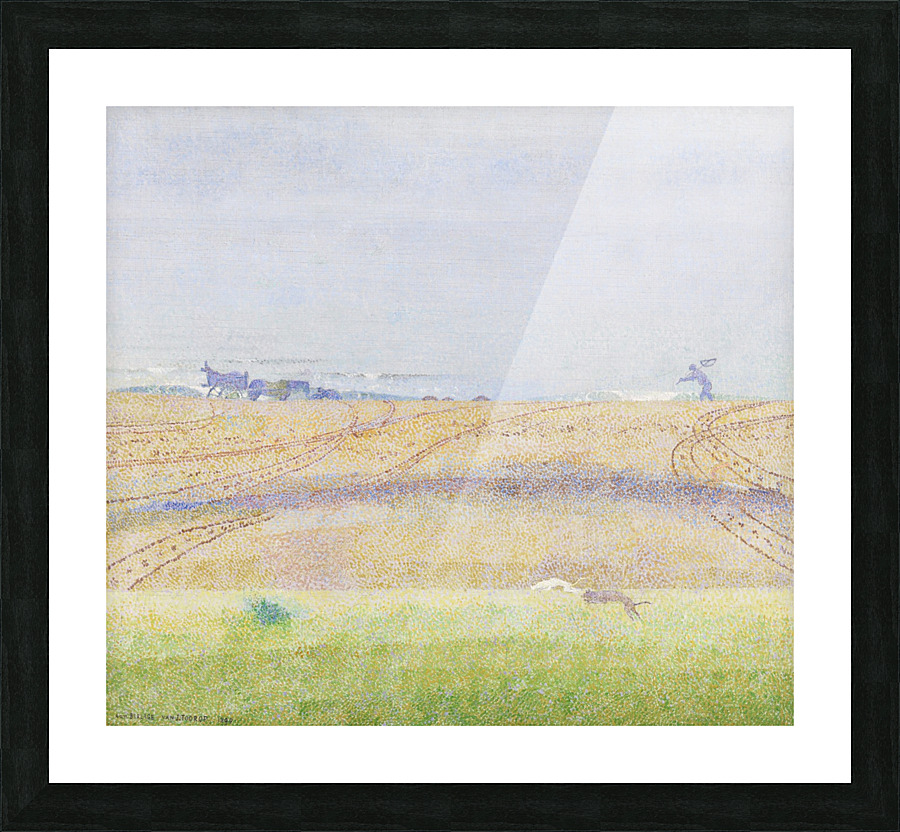 Misty Sea Picture Frame print