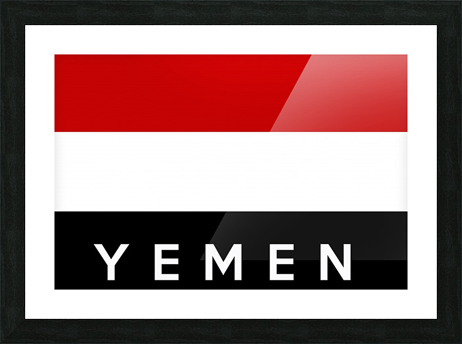 Yemen name Picture Frame print