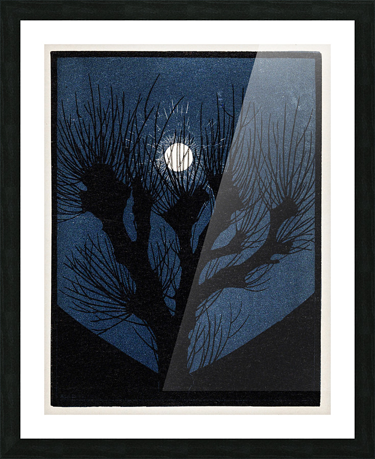 Moon Light  1920  by Julie de Graag Picture Frame print