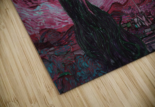 pink starry night Tony Tudor puzzle