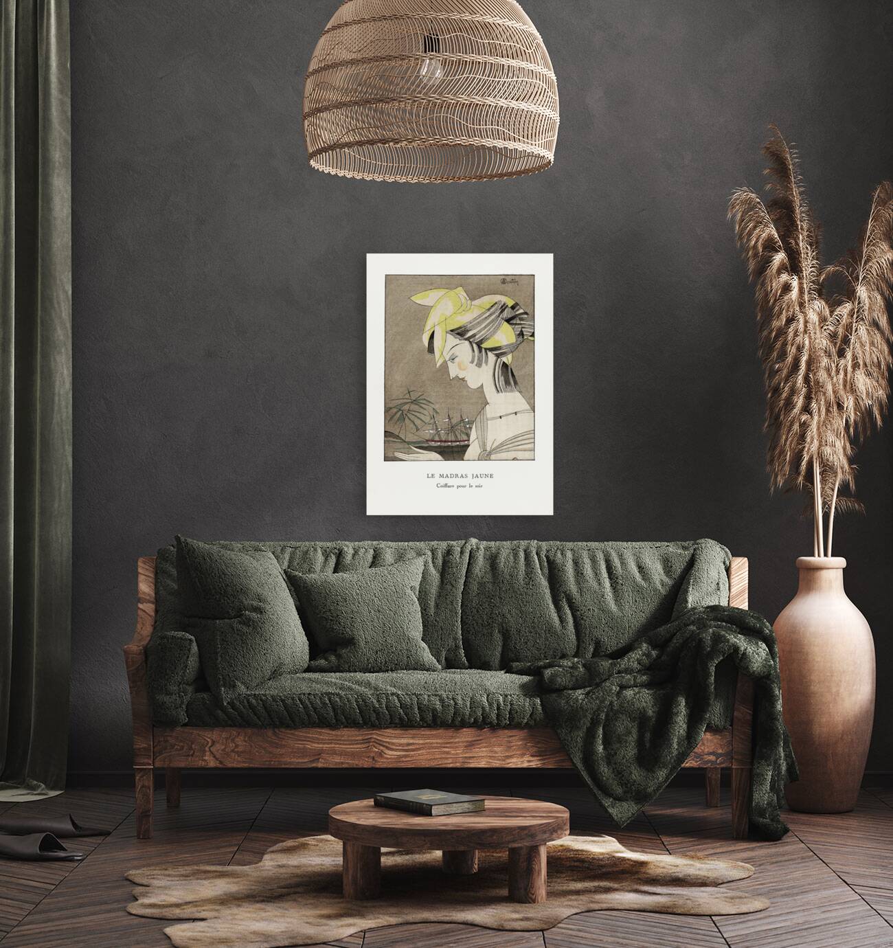 Le madras jaune Reproduction