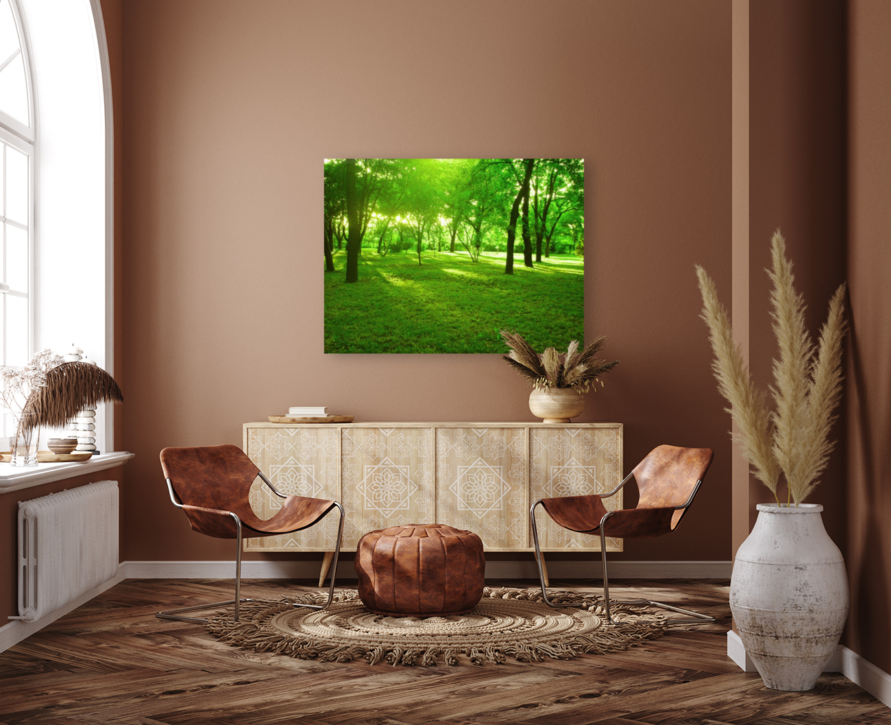 green forest Reproduction