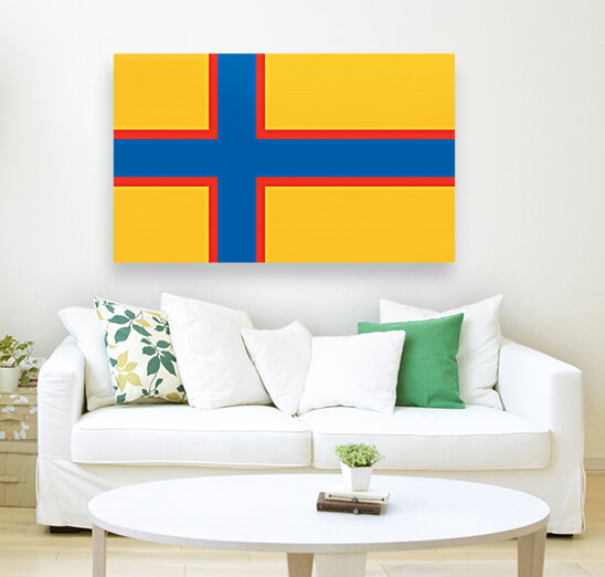 Ingrian people flag Reproduction