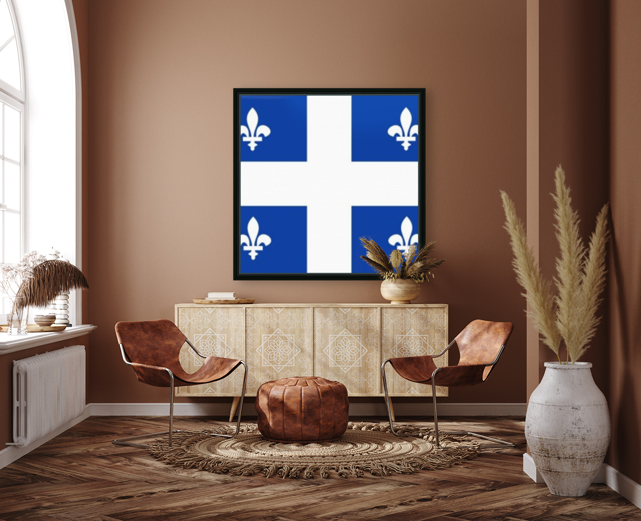 quebec flag Reproduction