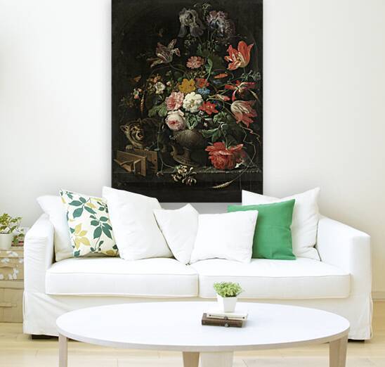 Flower still life by Abraham Mignon    by Tony Tudor