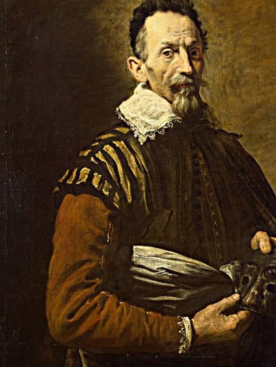 Portrait of an Actor by Domenico Fetti  by Tony Tudor