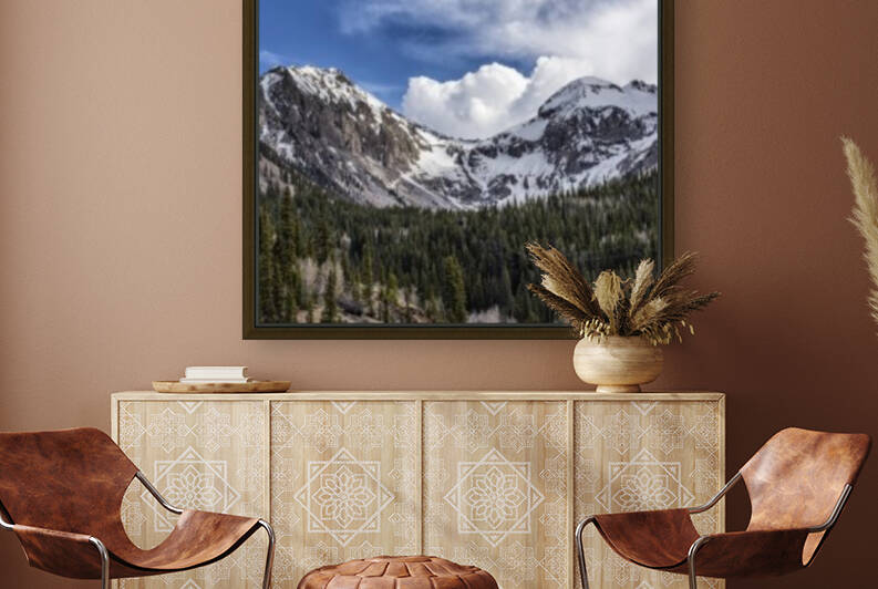 Scene in the San Juan Mountains above Silverton  Colorado  by Tony Tudor