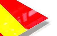 Aust Agder flag HD Metal print