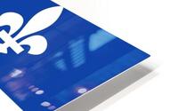 quebec flag HD Metal print