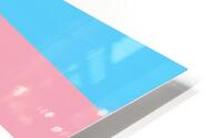 trans flag HD Metal print