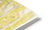 Navigates between trees HD Metal print