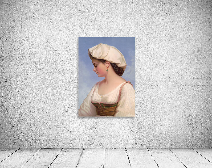 Woman portrait Wall Preview