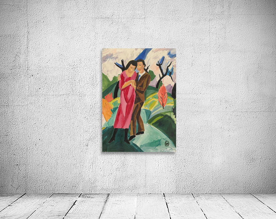 Couple outside Wall Preview