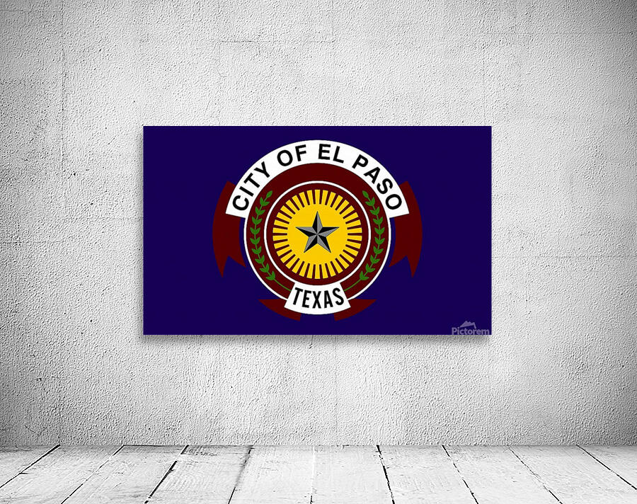 el paso texas flag Wall Preview