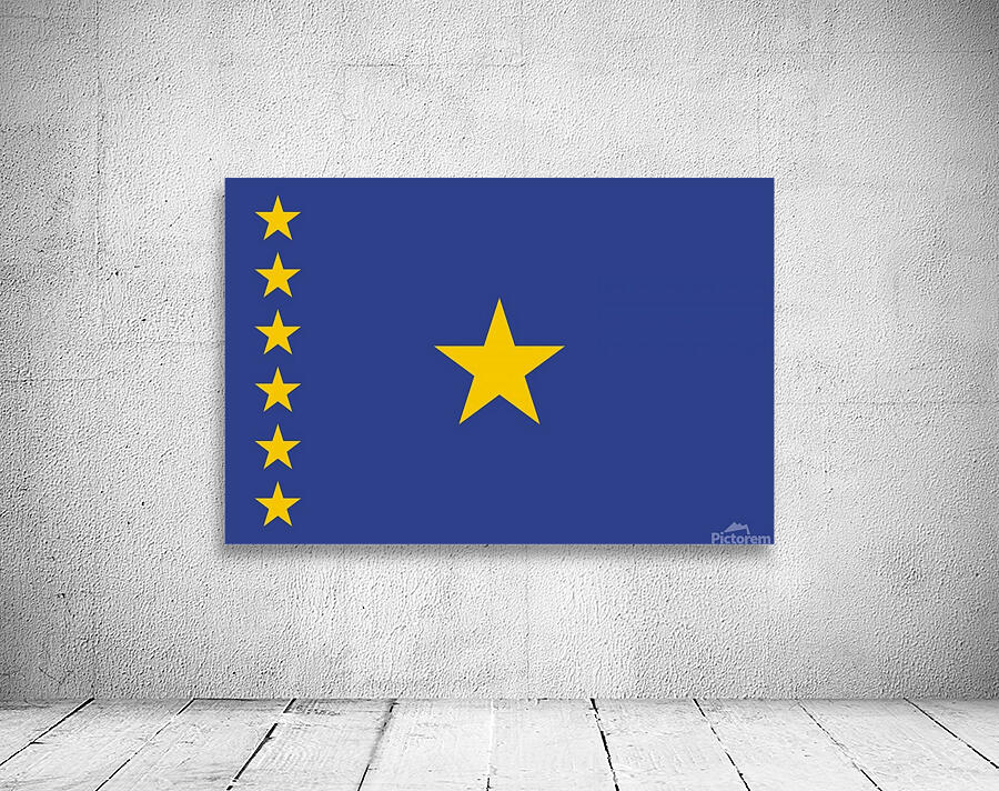Kinshasa flag Wall Preview