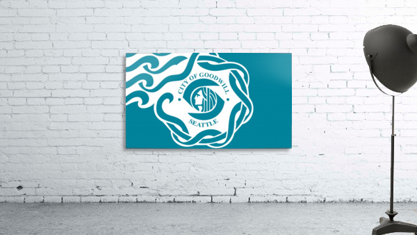 seattle city flag Wall Preview