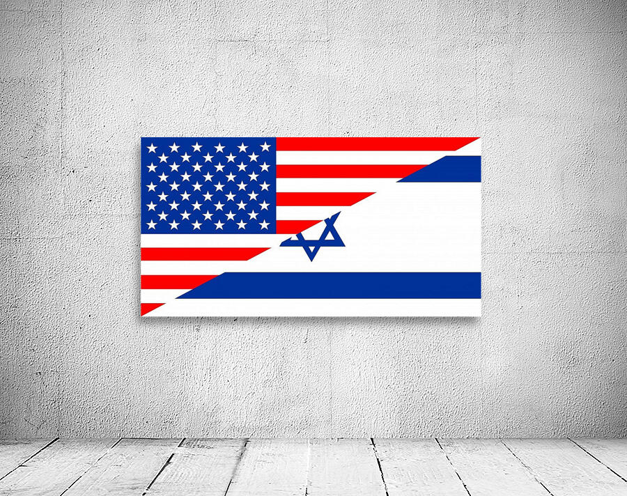 usa israel Wall Preview