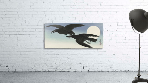 Crows at full moon Wall Preview