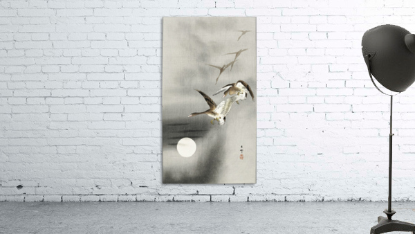 Geese in flight Wall Preview