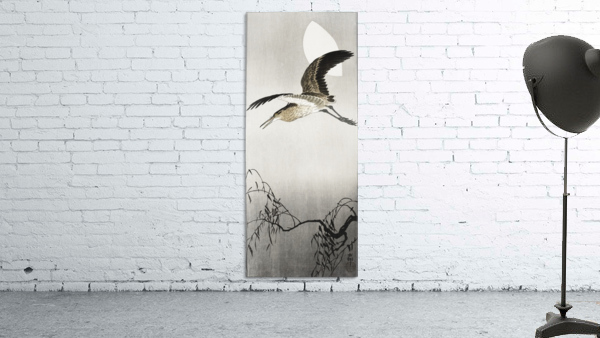 Heron and moon Wall Preview