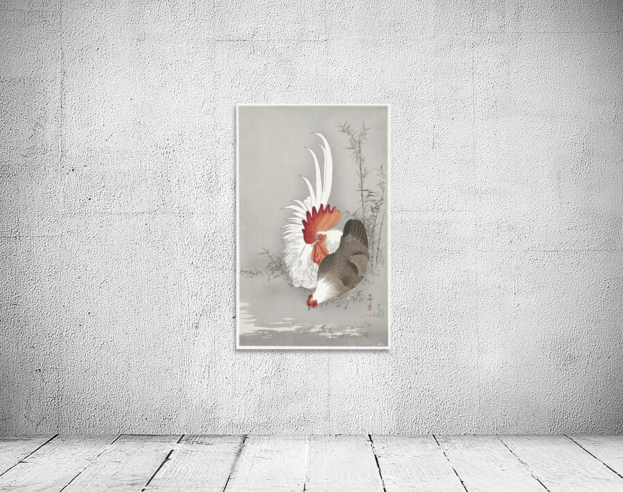 Rooster and chicken Wall Preview