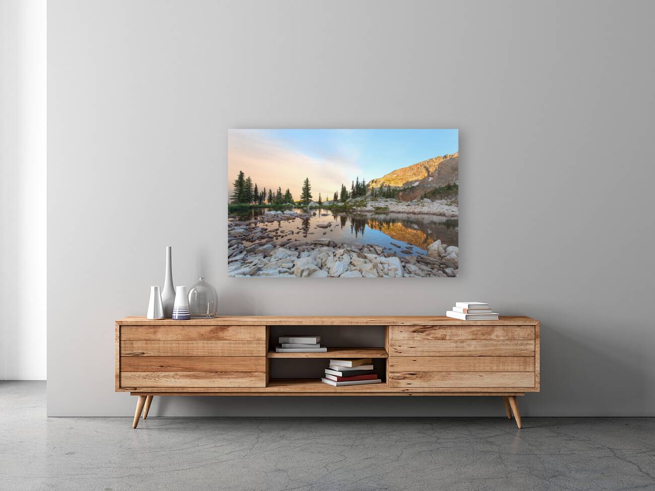 Monashee: Golden Hour Reflections No.2 Reproduction
