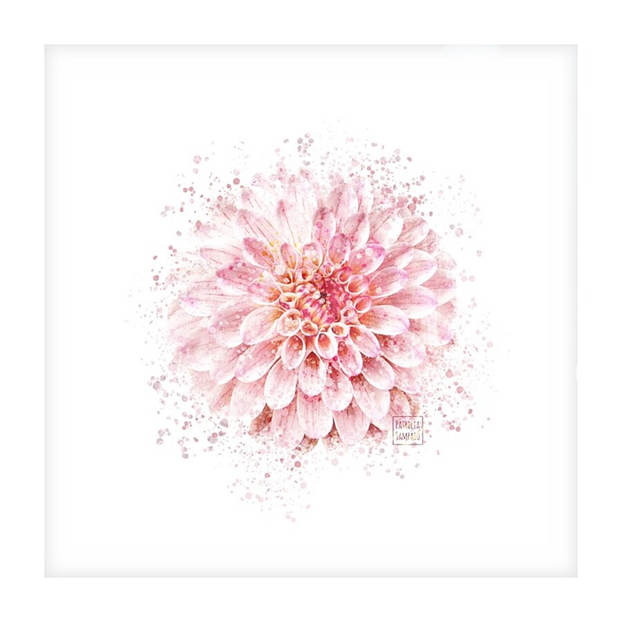 Dahlia  Picture Frame print