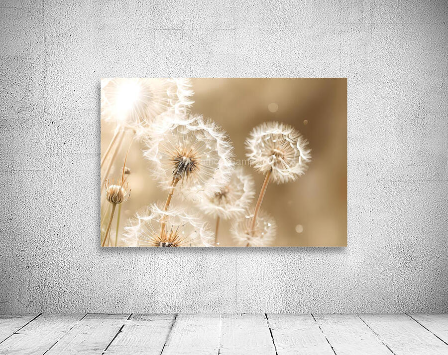 Dandelion Stillness Wall Preview