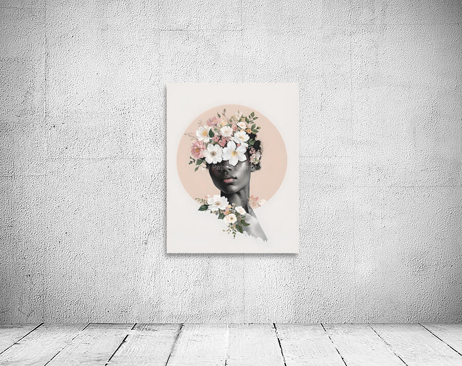 Afro Flower Queen Wall Preview
