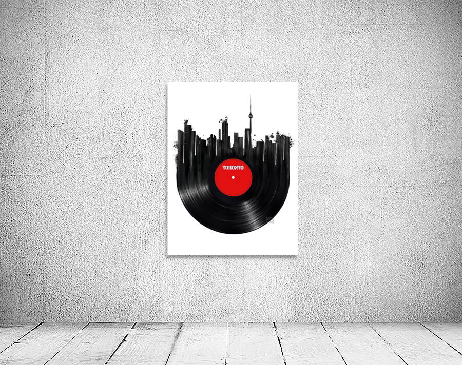 Vinyl Record Toronto Wall Preview