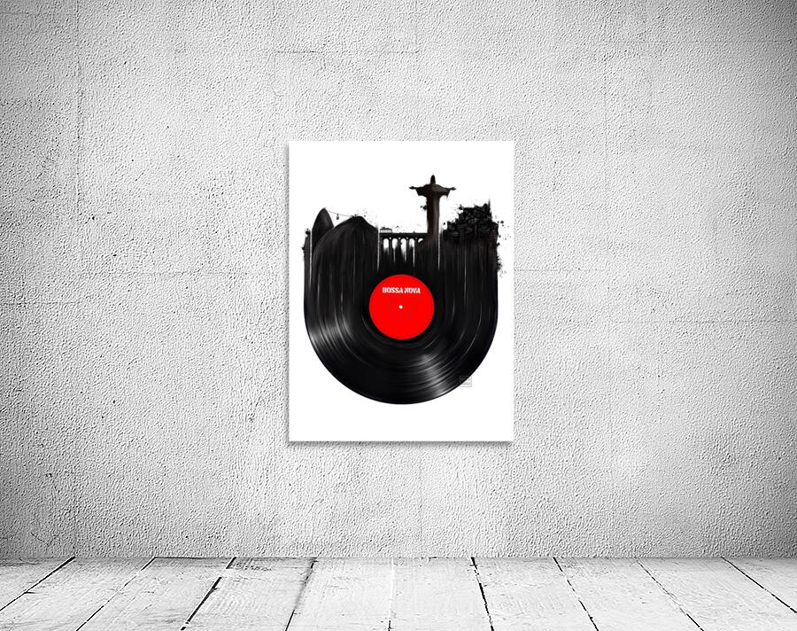 Vinyl Record Rio Wall Preview