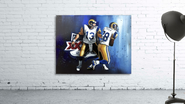 RAMS Superbowl 2000 Wall Preview