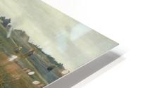 Burning brush HD Metal print