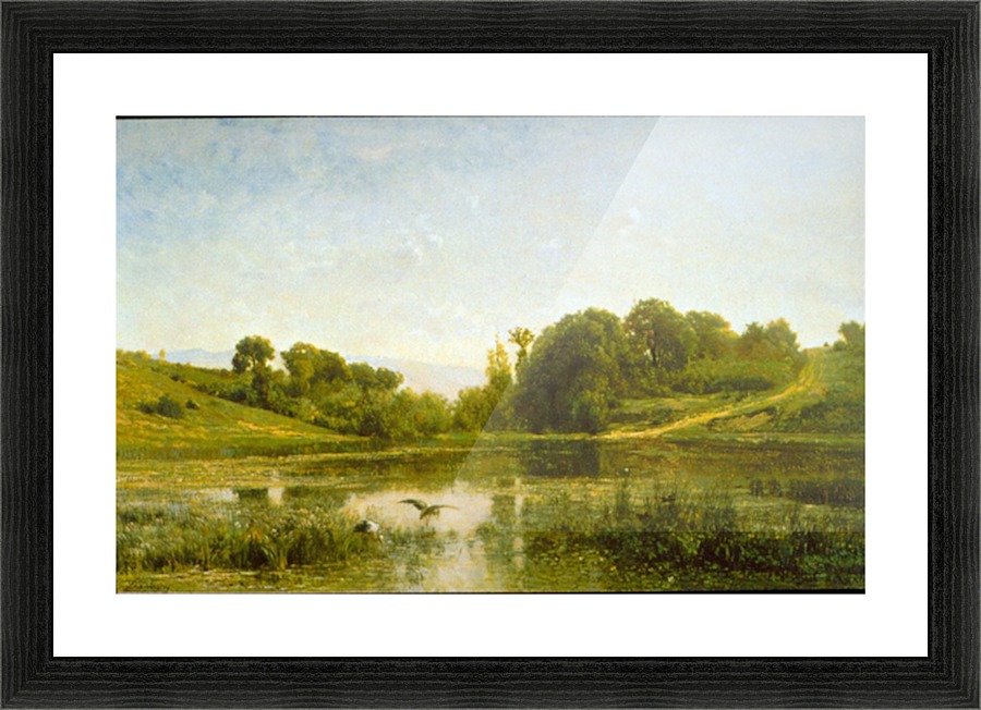 Pool at Gylieu Picture Frame print