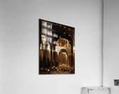 Figures inside praying place Acrylic Print