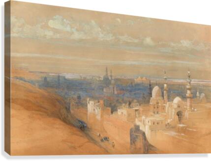 Cairo January 19th 1839 Canvas Print