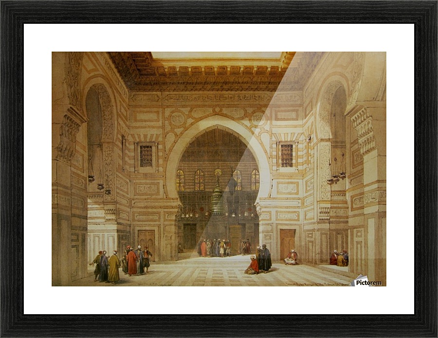 El Ghoree Mosque Picture Frame print
