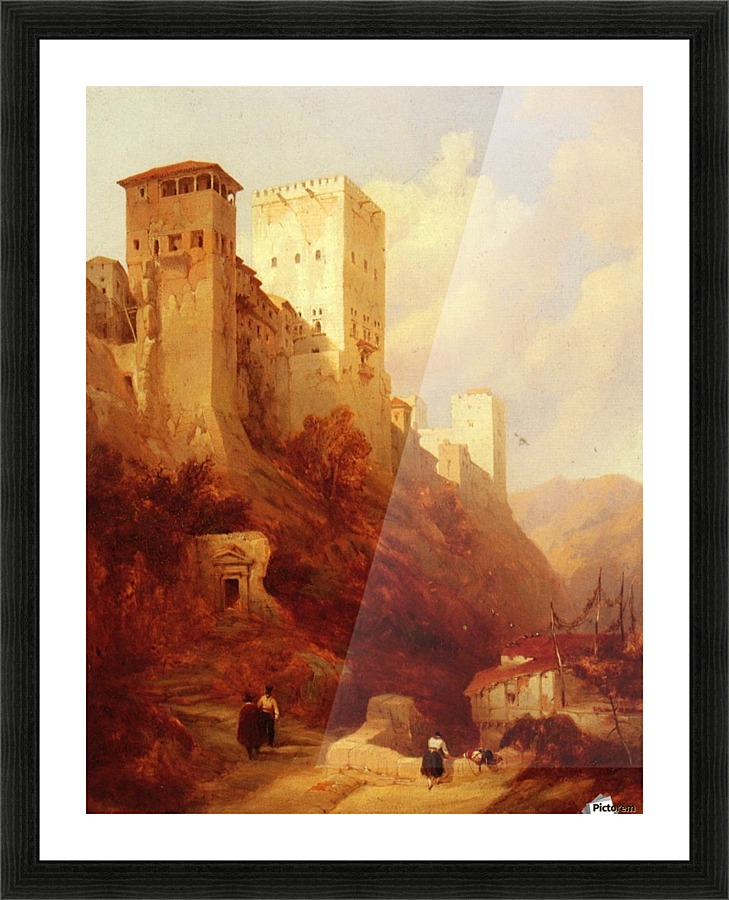 Allhambra Picture Frame print