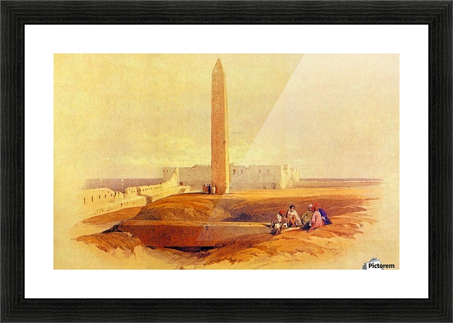 Cleopatras Needle 1838 Picture Frame print
