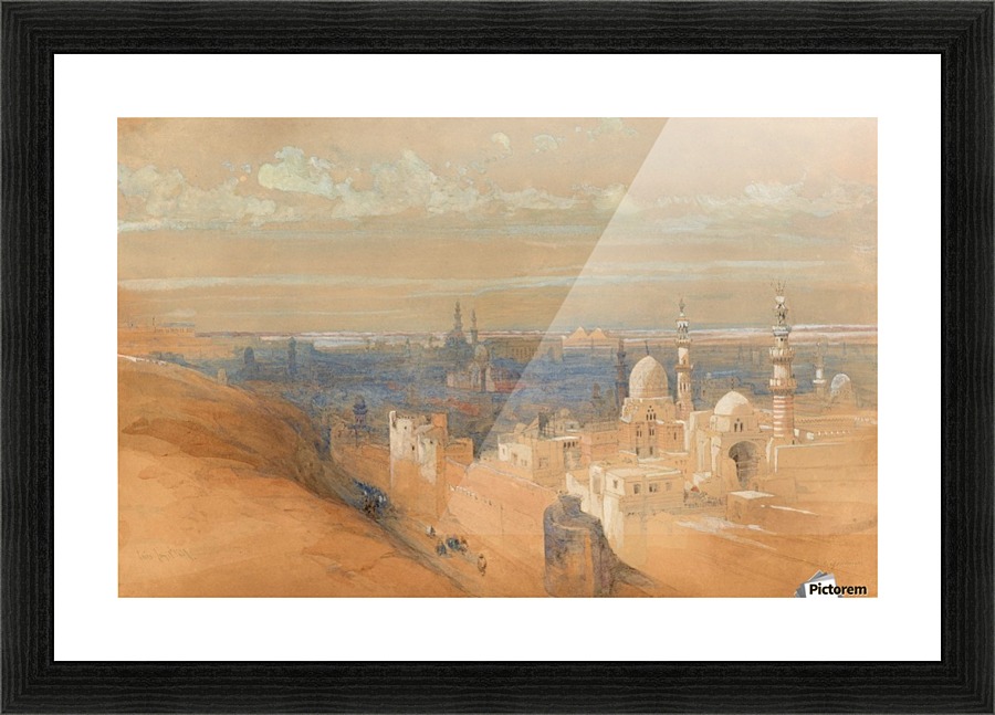 Cairo January 19th 1839 Picture Frame print