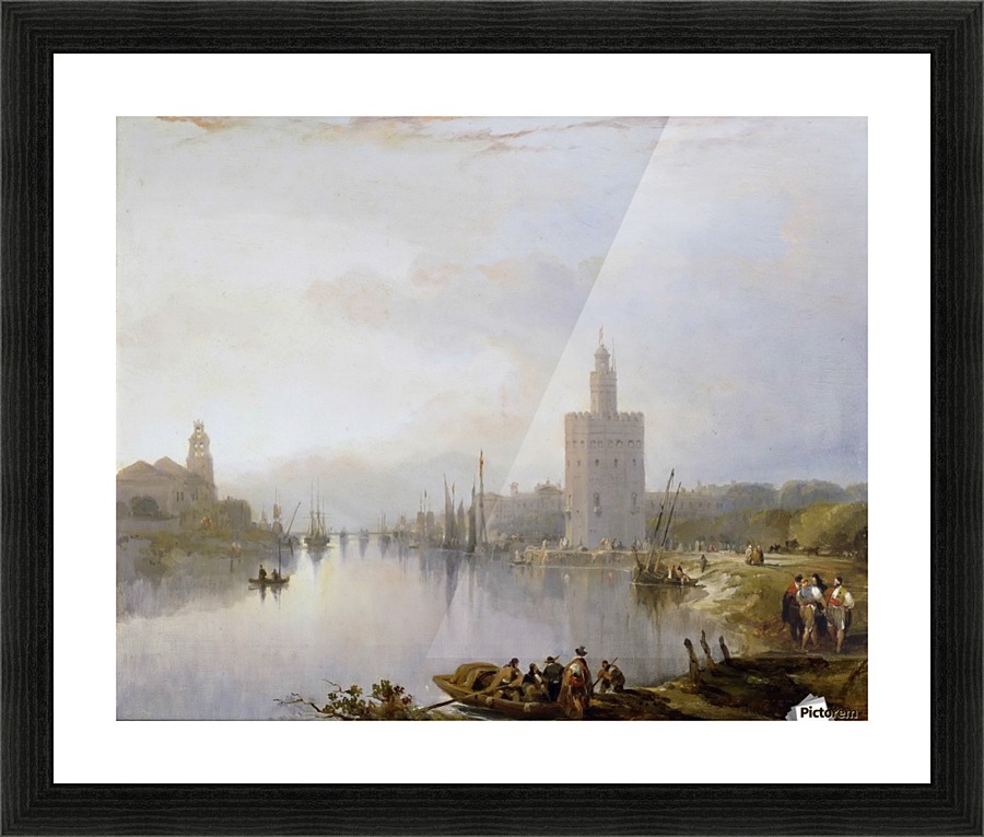 The Golden Tower 1833 Picture Frame print