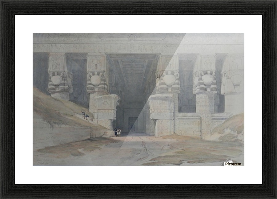 Dendera Picture Frame print