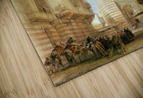 Mosque Boulak David Roberts puzzle