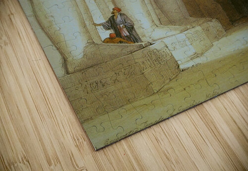 Rock Temple Gerf Hussein David Roberts puzzle