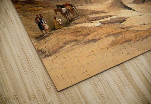 Mount Carmel-Israel David Roberts puzzle